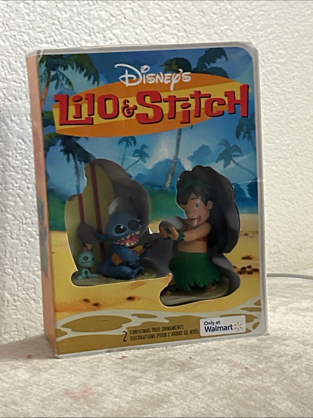 Disney hallmark  Lilo & Stitch christmas tree ornaments